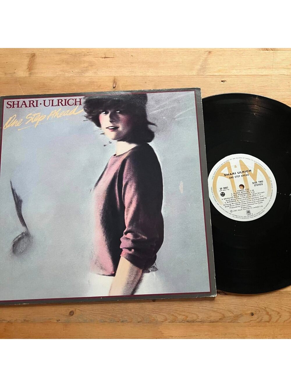 Shari Ulrich - One Step Ahead 33rpm VG+ VR19
